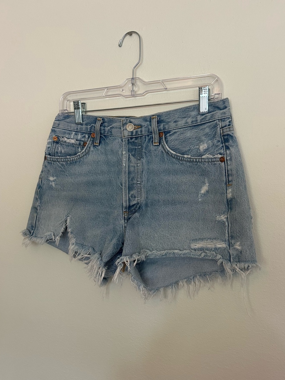 Agolde parker jean shorts - Picture 4 of 12